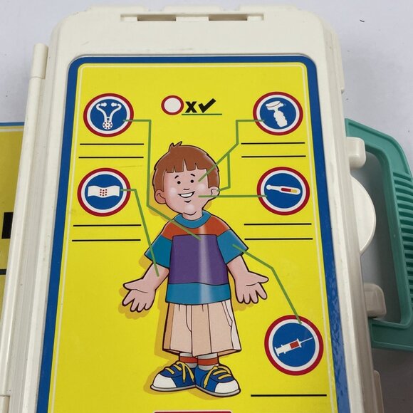 Fisher Price Medical Doctor Kit Pretend Play Toy Set 1997 Preschool Vintage - Picture 6 of 7
